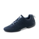 130-Bold Knit Blau / Schwarz 1,0 cm - Sneaker Damen